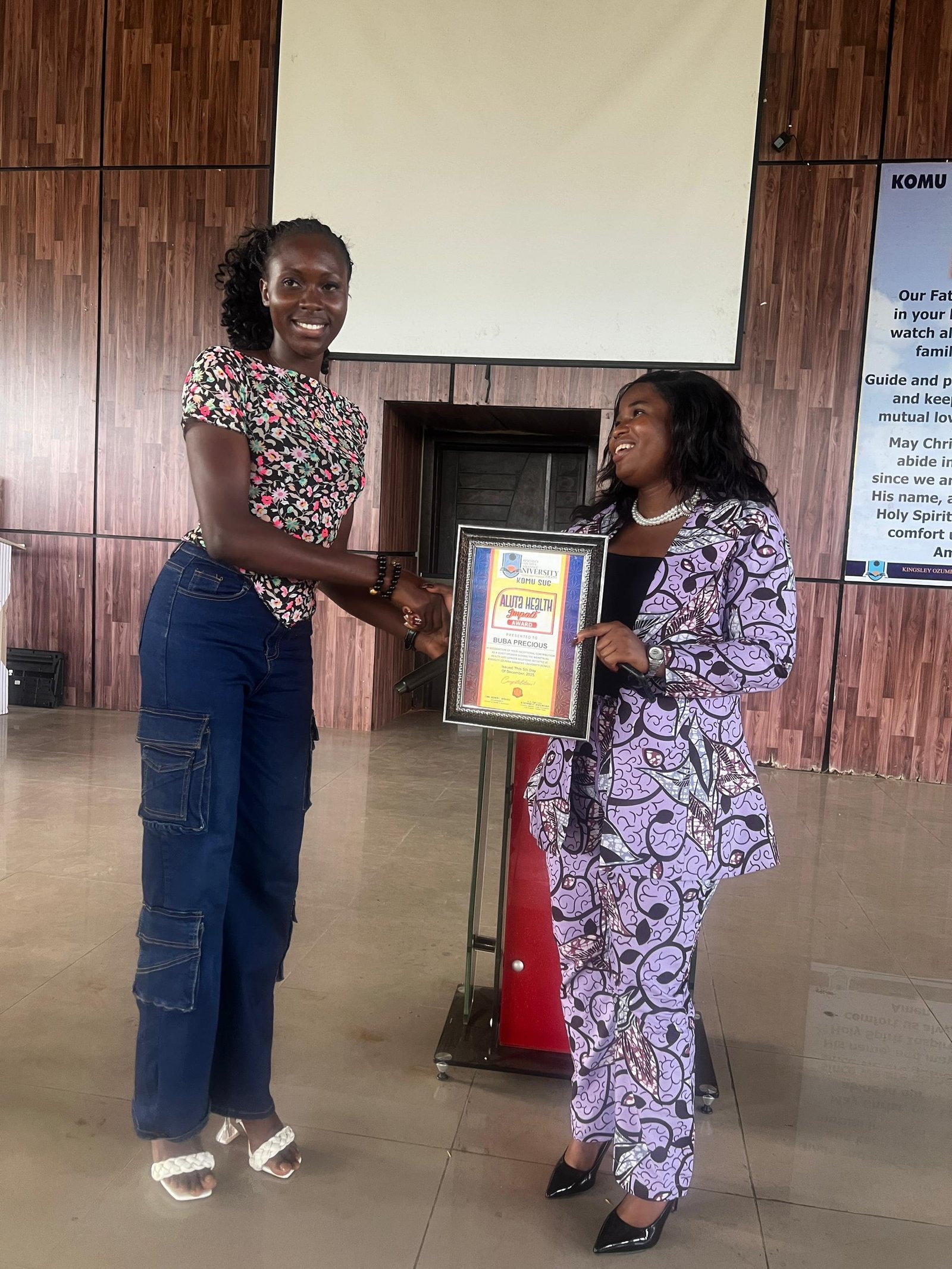 Health award